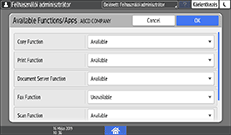 A kezelőpanel ismertetése