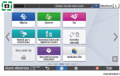 A kezelőpanel ismertetése