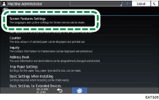 A kezelőpanel ismertetése