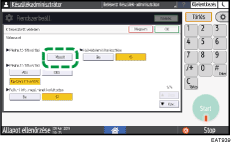 A kezelőpanel ismertetése