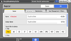 A kezelőpanel ismertetése