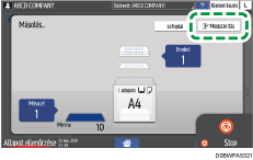 A kezelőpanel ismertetése