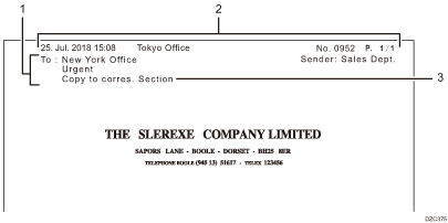 Illustrazione pagina ricevuta