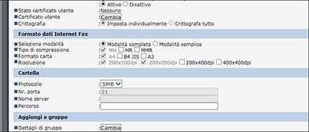 Illustrazione schermata browser Web
