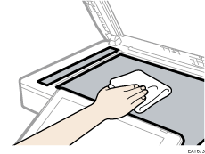 Illustrazione del vetro di esposizione