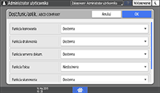 ilustracja ekranu panela operacyjnego