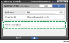 ilustracja ekranu panela operacyjnego