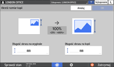 ilustracja ekranu panela operacyjnego