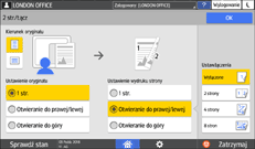 ilustracja ekranu panela operacyjnego