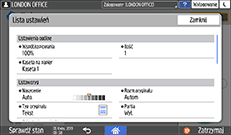 ilustracja ekranu panela operacyjnego