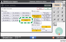 ilustracja ekranu panela operacyjnego