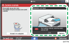 ilustracja ekranu panela operacyjnego