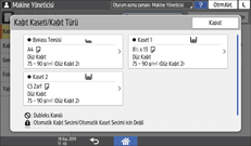 İşletim paneli ekran görseli
