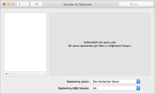 Sürücü ekranı gösterimi
