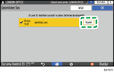 İşletim paneli ekran görseli