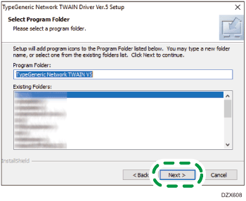network twain driver download