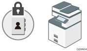 Illustration of preventing information leaks by sending data to a wrong destination