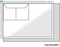 Illustration of envelope orientation
