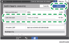 Il·lustració de pantalla del tauler d'operacions