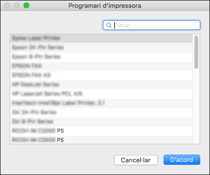 Il·lustració de pantalla de driver