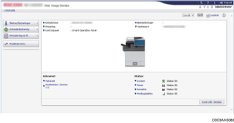 Illustration af webbrowser-skærm