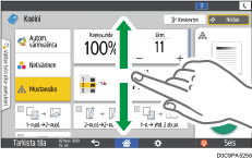 Käyttöpaneelin näyttö