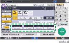 Käyttöpaneelin näyttö
