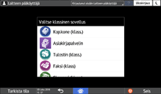 Käyttöpaneelin näyttö