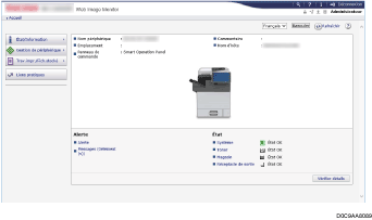 Illustration de l’écran du navigateur Web