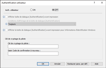 Illustration de l'écran Pilote