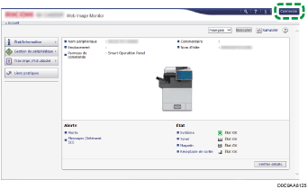 Illustration de l’écran du navigateur Web