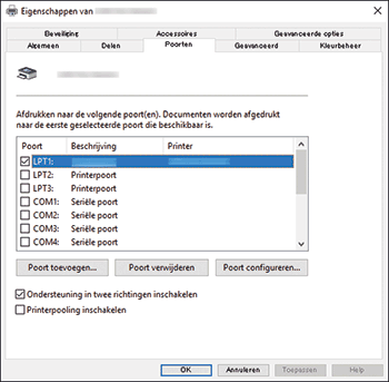 Illustratie stuurprogrammascherm