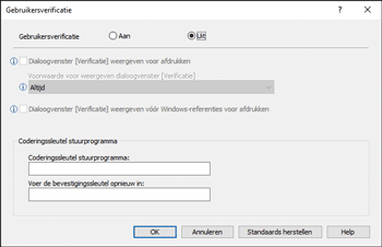 Illustratie stuurprogrammascherm