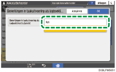 Afbeelding van bedieningspaneel