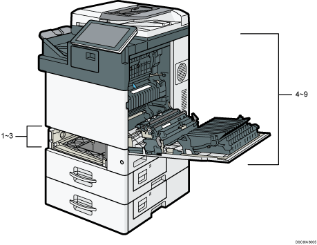 Illustratie apparaat