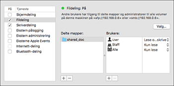 Skjermillustrasjon av operativsystem