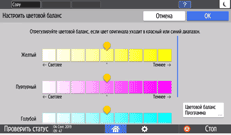 Иллюстрация экрана панели управления