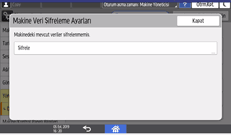 İşletim paneli ekran görseli