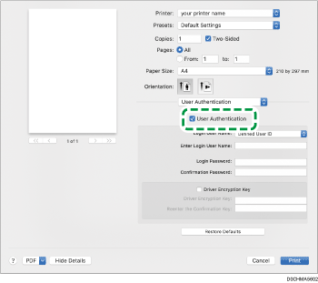 Driver screen illustration