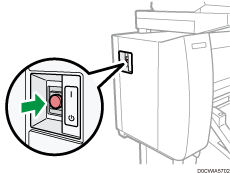 Иллюстрация основного выключателя питания