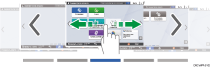 Иллюстрация экрана панели управления