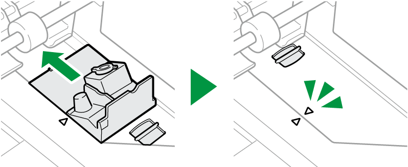 Auto reverse document feeder illustration