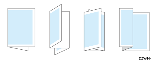 Folding image illustration