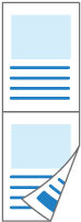 Short Edge Bind image illustration