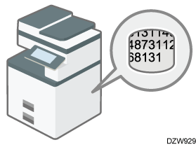 Illustration of encrypting data to prevent data leaks caused by a stolen or disposed machine