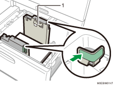 paper holding guideillustration