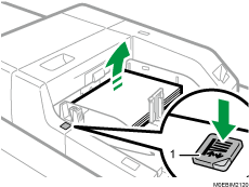 Multi bypass tray (Tray A) illustration