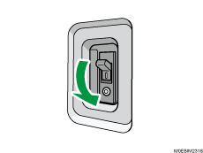 Earth leakage breaker illustration