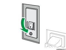 Earth leakage breaker illustration