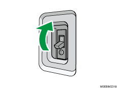 Earth leakage breaker illustration